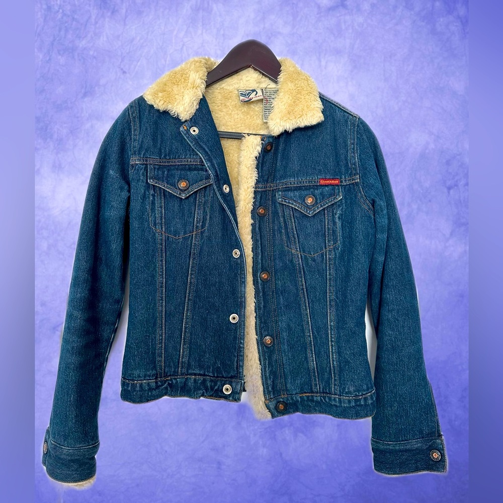 This show stopping fur lined denim Roxy jacket will have you turning heads!